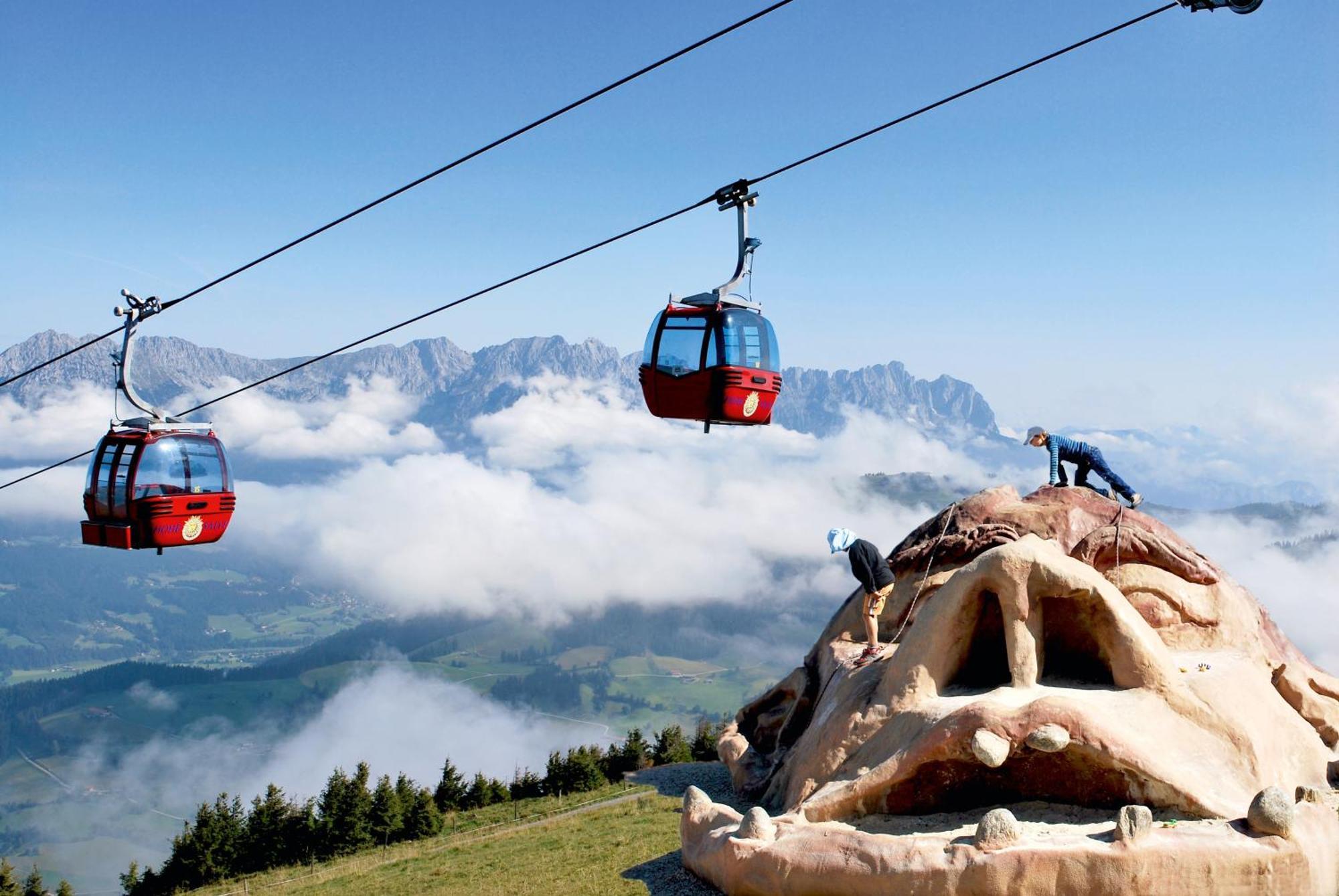 Hotel Kraftquelle Schlossblick Angerberg  외부 사진